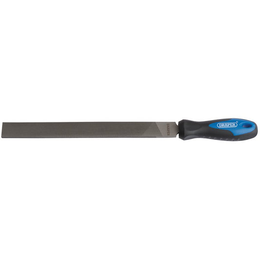 Draper Soft Grip Engineer's Hand File and Handle 250mm 00007