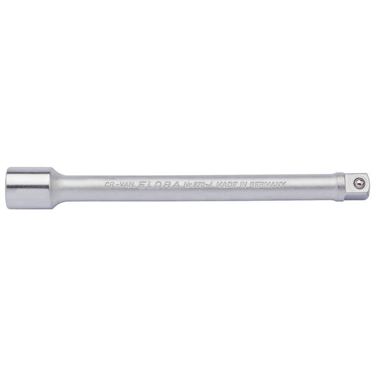Elora 3/8"D 150mm Extension Bar Spring Loaded Hardened Tempered Chrome 00195