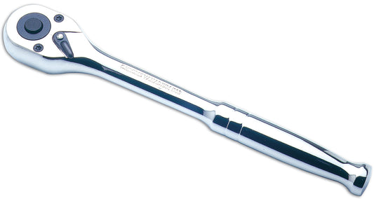 Laser Tools Fully Polished Ratchet 3/8"D 24 Teeth Quick Release Chrome 0048