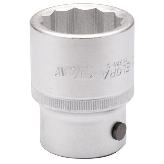 Elora 1.1/4" Bi-Hexagon Socket 3/4"D Chrome Plated Hardened And Tempered 00517