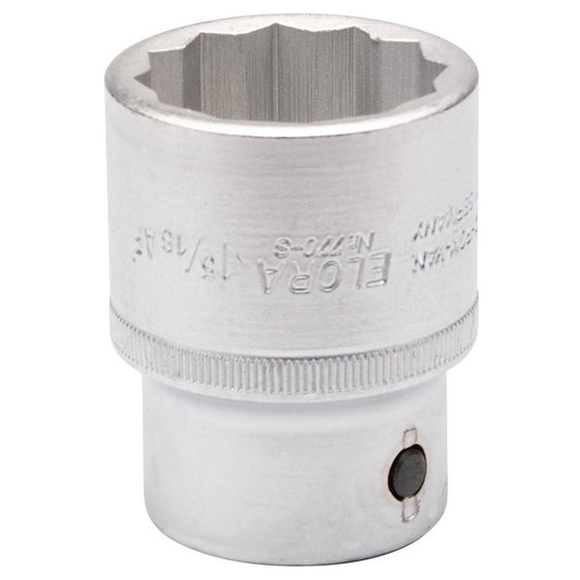 Elora 1.5/16" Bi-Hexagon Socket 3/4"D Chrome Plated Hardened And Tempered 00525
