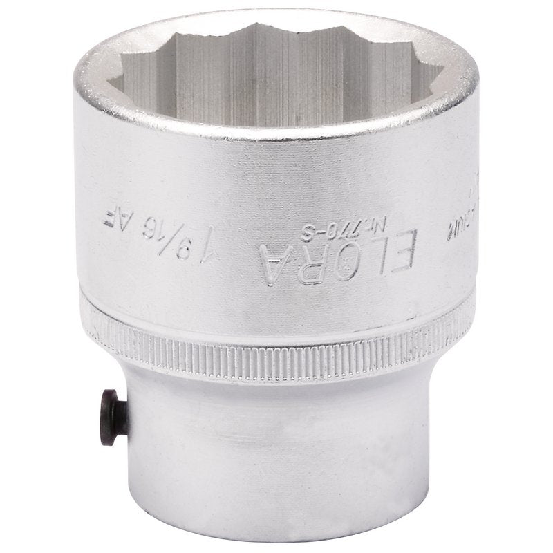 Elora 1.9/16" Bi-Hexagon Socket 3/4"D Chrome Plated Hardened And Tempered 00567