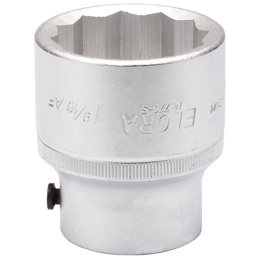 Elora 1.9/16" Bi-Hexagon Socket 3/4"D Chrome Plated Hardened And Tempered 00567