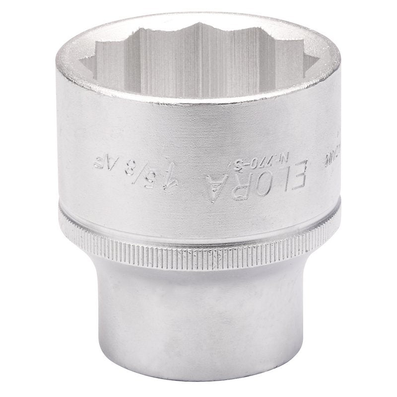 Elora 1.5/8" Bi-Hexagon Socket 3/4"D Chrome Plated Hardened And Tempered 00575
