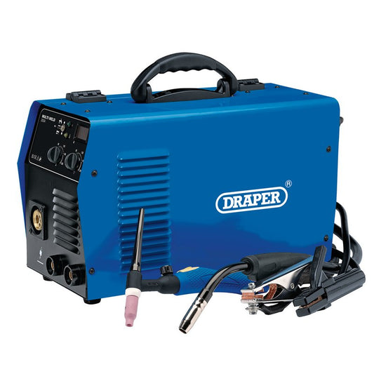 Draper 200A 3-in-1 Multi-Process Welder With IGBT Inverter Technology 00588