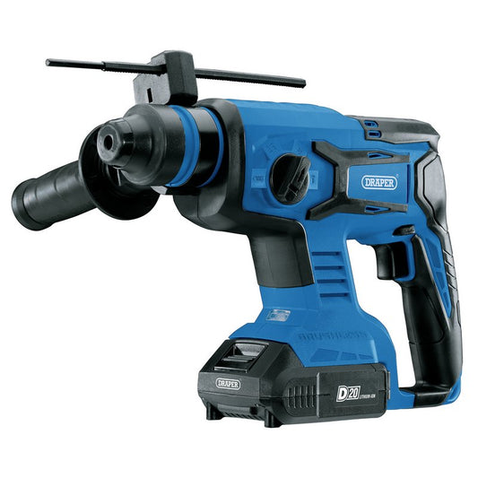 Draper 20V SDS Plus Rotary Hammer Drill 2 x 2.0Ah Batteries 1 x Charger 00592
