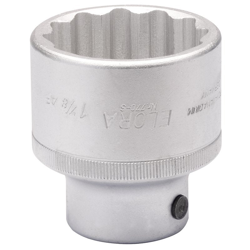 Elora 1.7/8" Bi-Hexagon Socket 3/4"D Chrome Plated Hardened And Tempered 00616