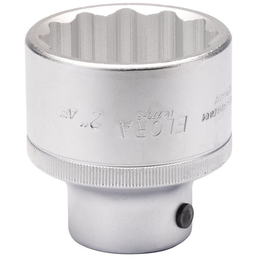 Elora 2" Bi-Hexagon Socket 3/4"D Chrome Plated Hardened And Tempered 00624