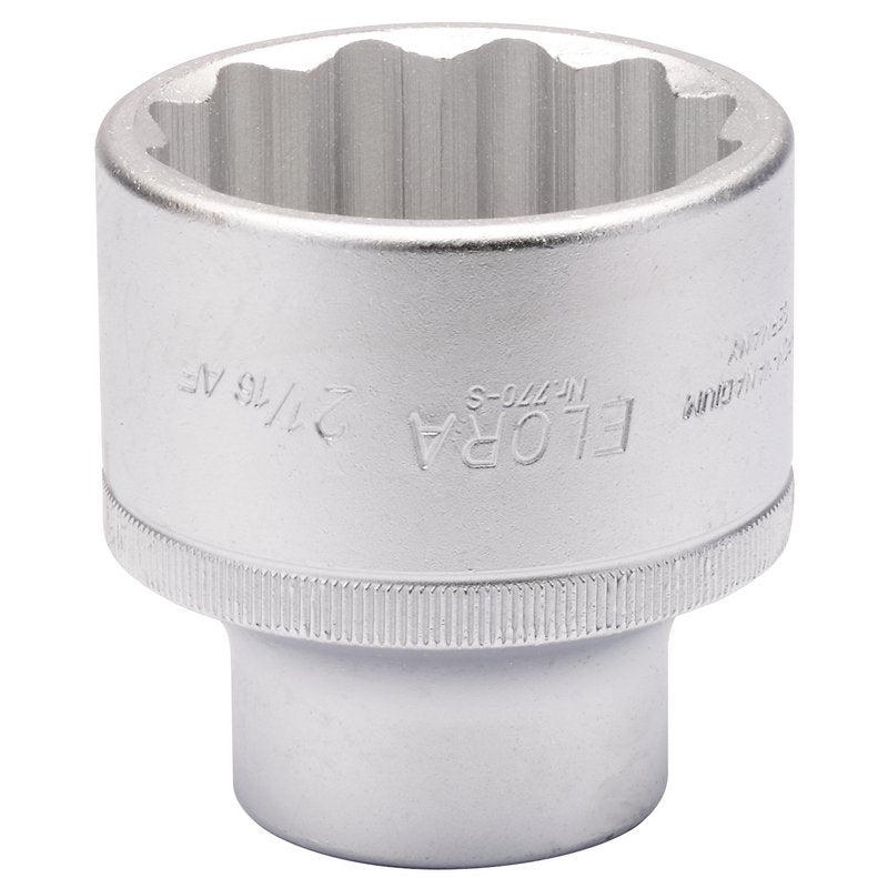 Elora 2.1/16" Bi-Hexagon Socket 3/4"D Chrome Plated Hardened And Tempered 00632