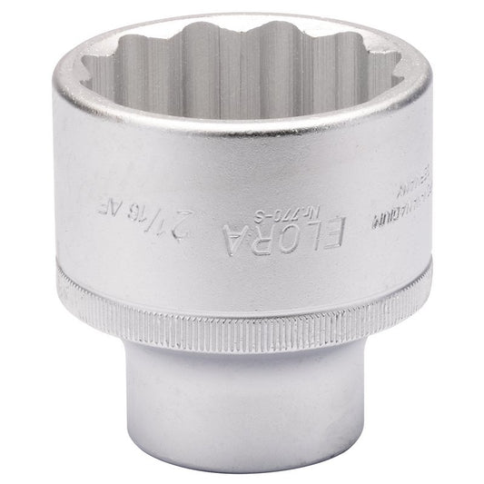 Elora 2.1/16" Bi-Hexagon Socket 3/4"D Chrome Plated Hardened And Tempered 00632
