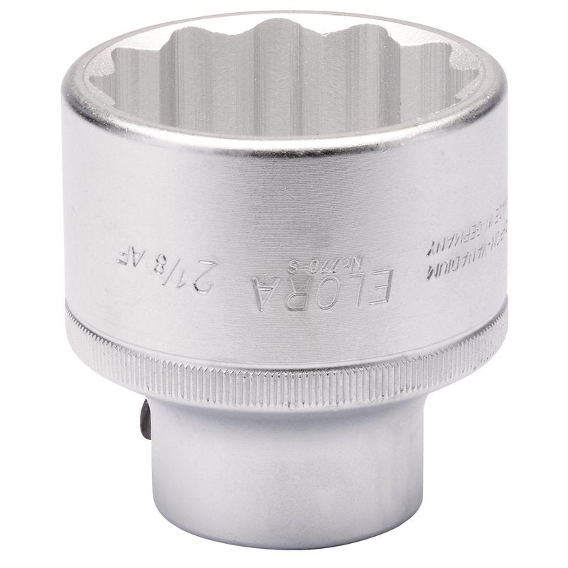 Elora 2.1/8" Bi-Hexagon Socket 3/4"D Chrome Plated Hardened And Tempered 00640