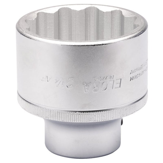 Elora 2.1/4" Bi-Hexagon Socket  3/4"D Hardened Tempered And Chrome Plated 00666