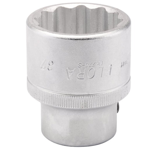 Elora 37mm 3/4"D Bi-Hexagon Socket Standard Length Chrome Plated 00806