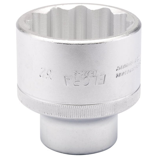 Elora 52mm 3/4"D Bi-Hexagon Socket Standard Length Chrome Plated 00872