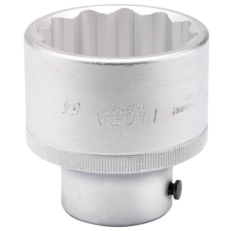 Elora 54mm 3/4"D Bi-Hexagon Socket Standard Length Chrome Plated 00880