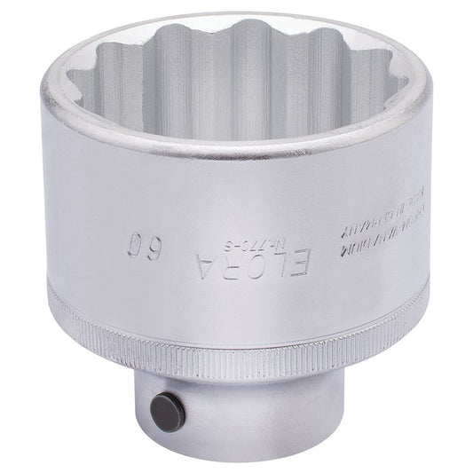 Elora 60mm 3/4"D Bi-Hexagon Socket Standard Length Chrome Plated 00905