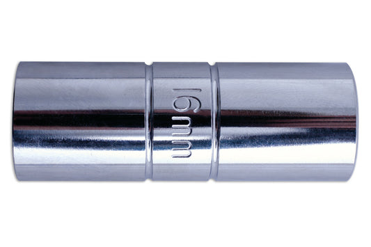 Laser Tools Spark Plug Socket 1/2"D 16mm 0100