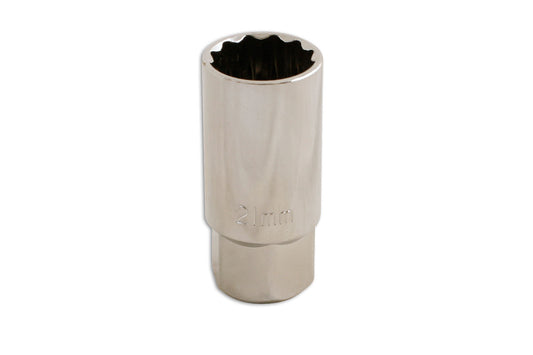 Laser Tools Spark Plug Socket 1/2"D 21mm 0101