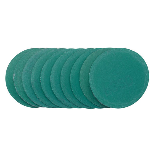 Draper Wet and Dry Sanding Discs Hook and Loop 50mm 320 Grit 10 Pack 01066