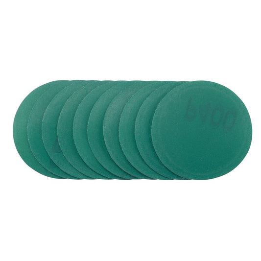 Draper Wet and Dry Sanding Discs Hook and Loop 50mm 400 Grit 10 Pack 01070