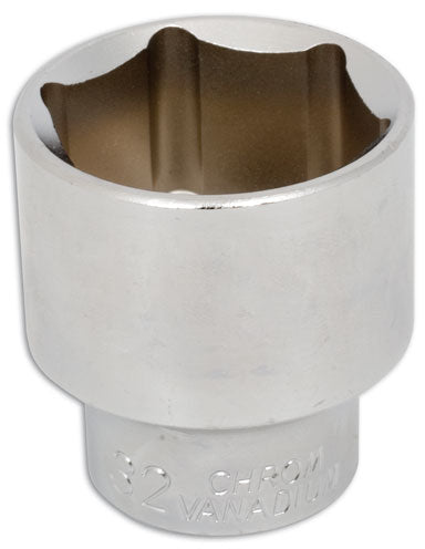Laser Tools 10mm Standard Length Chrome Socket 1/2"D Single Hex 6pt 0121