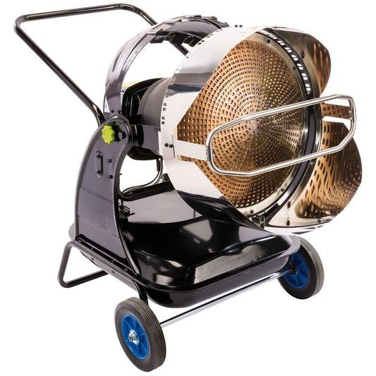 Draper Jet Force Infrared Diesel Space Heater 124,000 BTU/34kW Tank 40L 01774