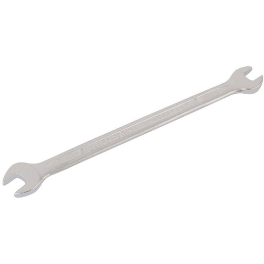 Elora Long Metric Double Open End Spanner 6 x 7mm Chrome Plated 01812