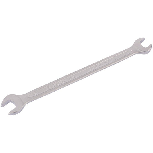 Elora Long Metric Double Open End Spanner 7 x 8mm Chrome Plated 01820