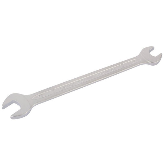 Elora Long Metric Double Open End Spanner 8 x 10mm Chrome Plated 01846