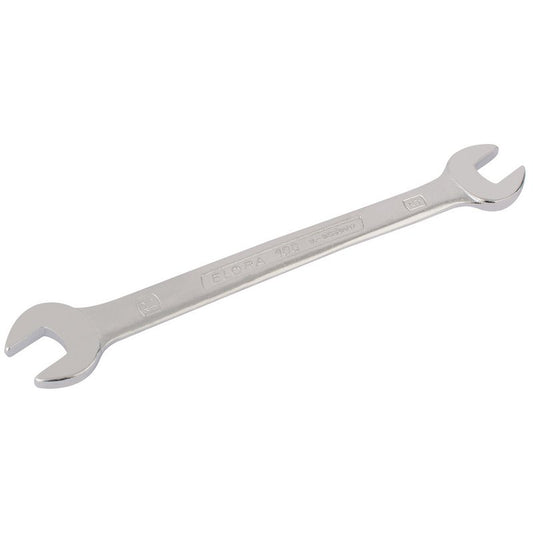 Elora Long Metric Double Open End Spanner 9 x 11mm Chrome Plated 01862