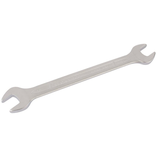 Elora Long Metric Double Open End Spanner 12 x 13mm Chrome Plated 01888