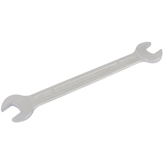 Elora Long Metric Double Open End Spanner 12 x 14mm Chrome Plated 01896