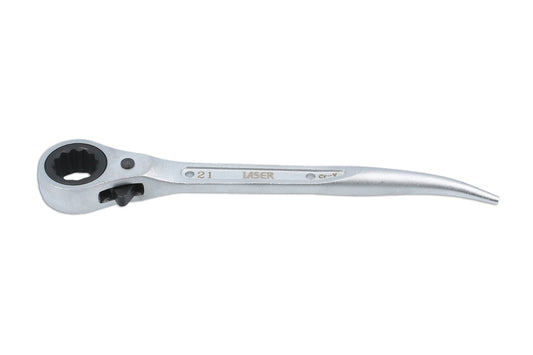 Laser Tools Ratchet Podger Spanner 21mm 0192