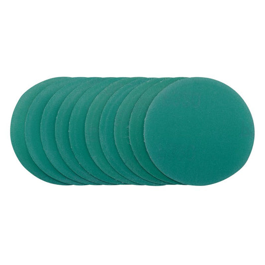 Draper Wet and Dry Sanding Discs with Hook and Loop 75mm 320 Grit 10 Pack 02094