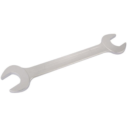 Elora Long Metric Double Open End Spanner 41 x 46mm Chrome Plated 02117