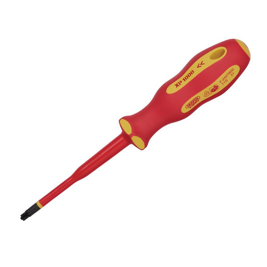 Draper XP1000 VDE PZ/SL Type Slimline Screwdriver No.2 x 100mm 02256