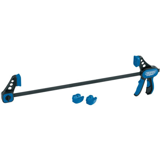 Draper Expert Heavy Duty Soft Grip Dual Ratchet Action Clamp 450mm 02375
