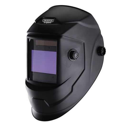 Draper Expert Auto Darkening Multi Use Welding Helmet Li-ion Battery Solar 02512