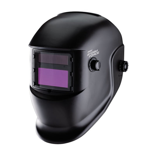 Draper Storm Force Auto Darkening Welding Helmet Li-ion Solar 02516