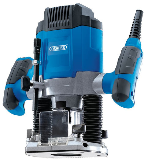 Draper 230V Variable Speed Router 1/4" 1200W With trigger safety button 02519