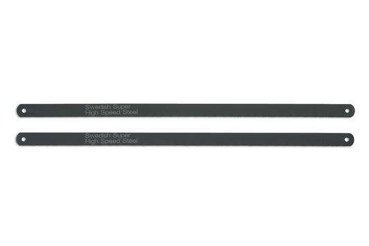 Laser Tools HSS Hacksaw Blades 24tpi 2pc 0254