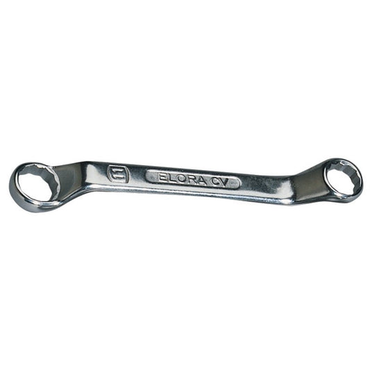 Elora Midget Deep Crank Metric Ring Spanner 4 x 4.5mm 12 Point Bi Hex 02589