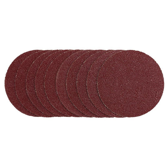 Draper Sanding Discs 125mm Hook & Loop 40G 10 Pack 02693