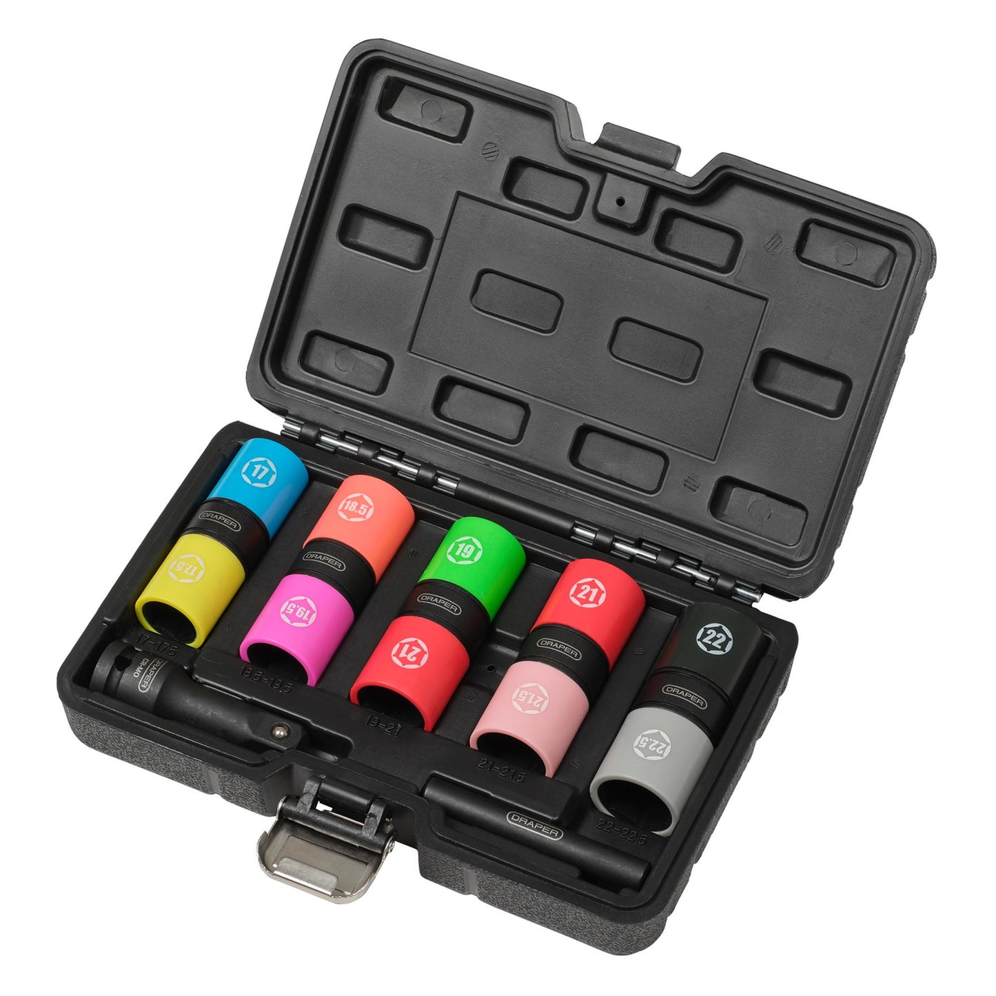 Double Ended Wheel Nut Socket Set, 1/2" Sq. Dr. (7 Piece)