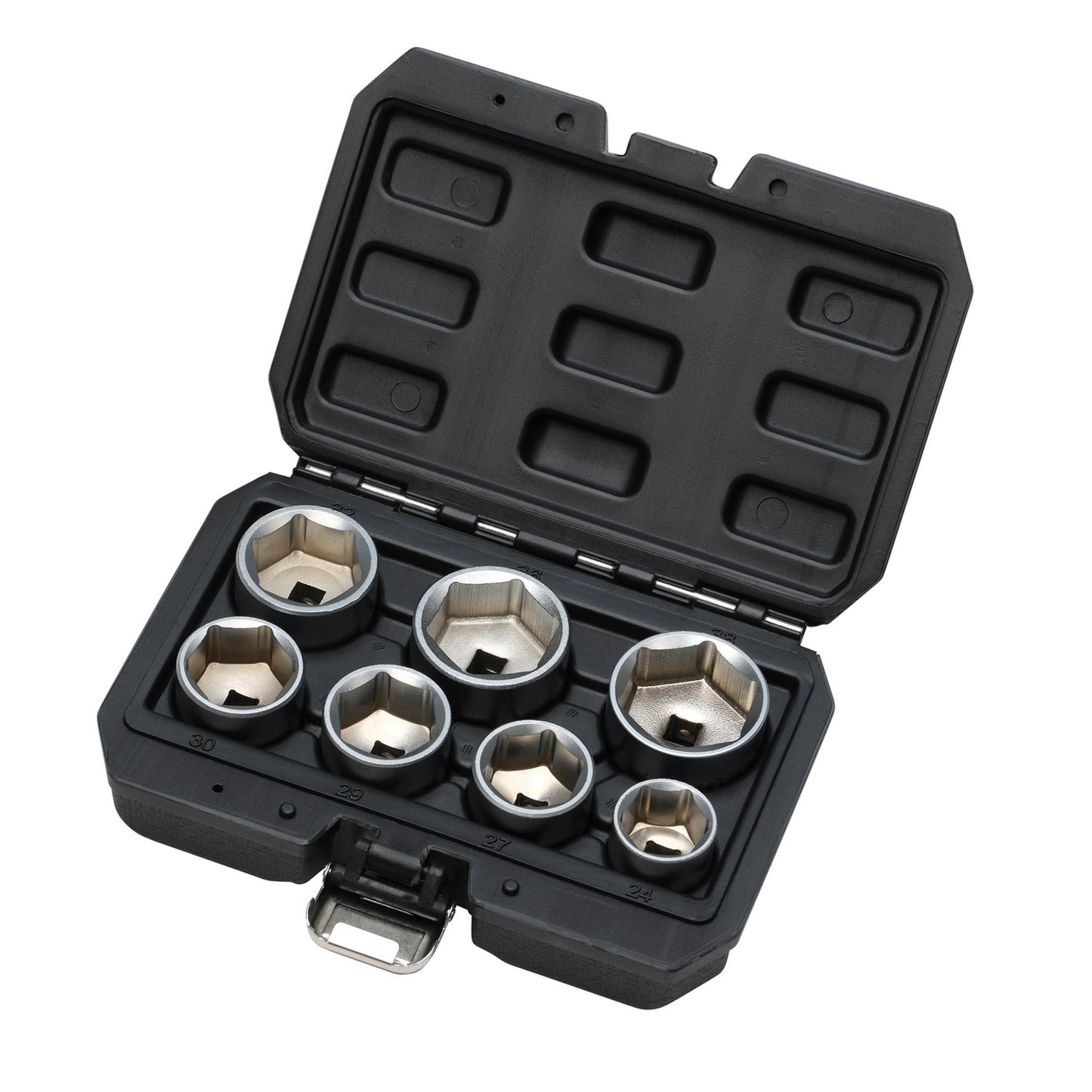Oil Filter Socket Set, 3/8" Sq. Dr. (7 Piece)