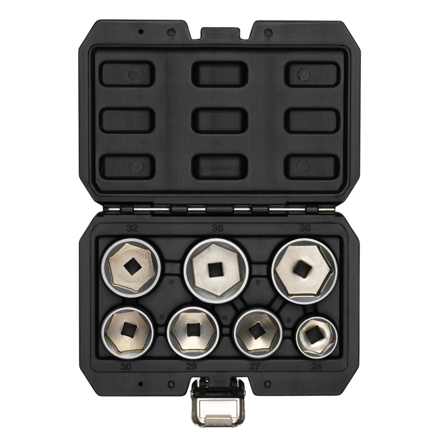 Oil Filter Socket Set, 3/8" Sq. Dr. (7 Piece)