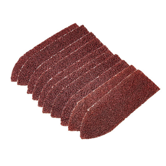 Draper Hook and Loop Finger Sander Sheets 67 x 67 x 22mm 60 Grit 10 Pack 02923
