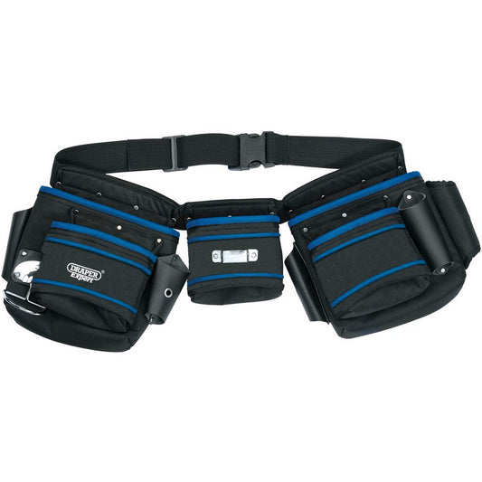 Draper Expert Tool Belt Double Pouch Rigid Nylon With 50mm Belt 02985