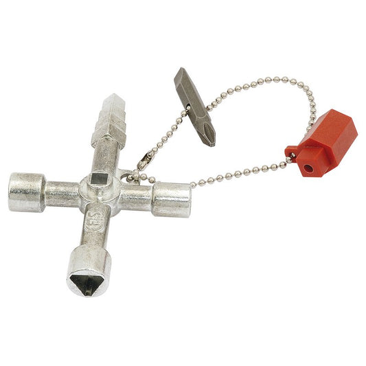 Draper Expert Professional Utility Key With Sqaure Triangle & Stepped Key 03071
