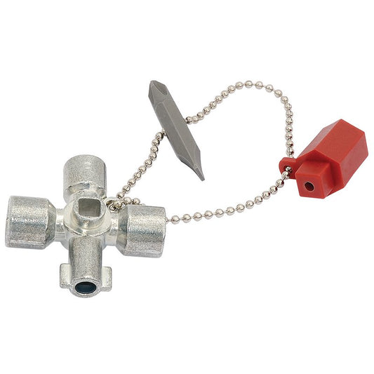Draper Expert Universal Utility Key With Sqaure Triangle And Circle etc 03072